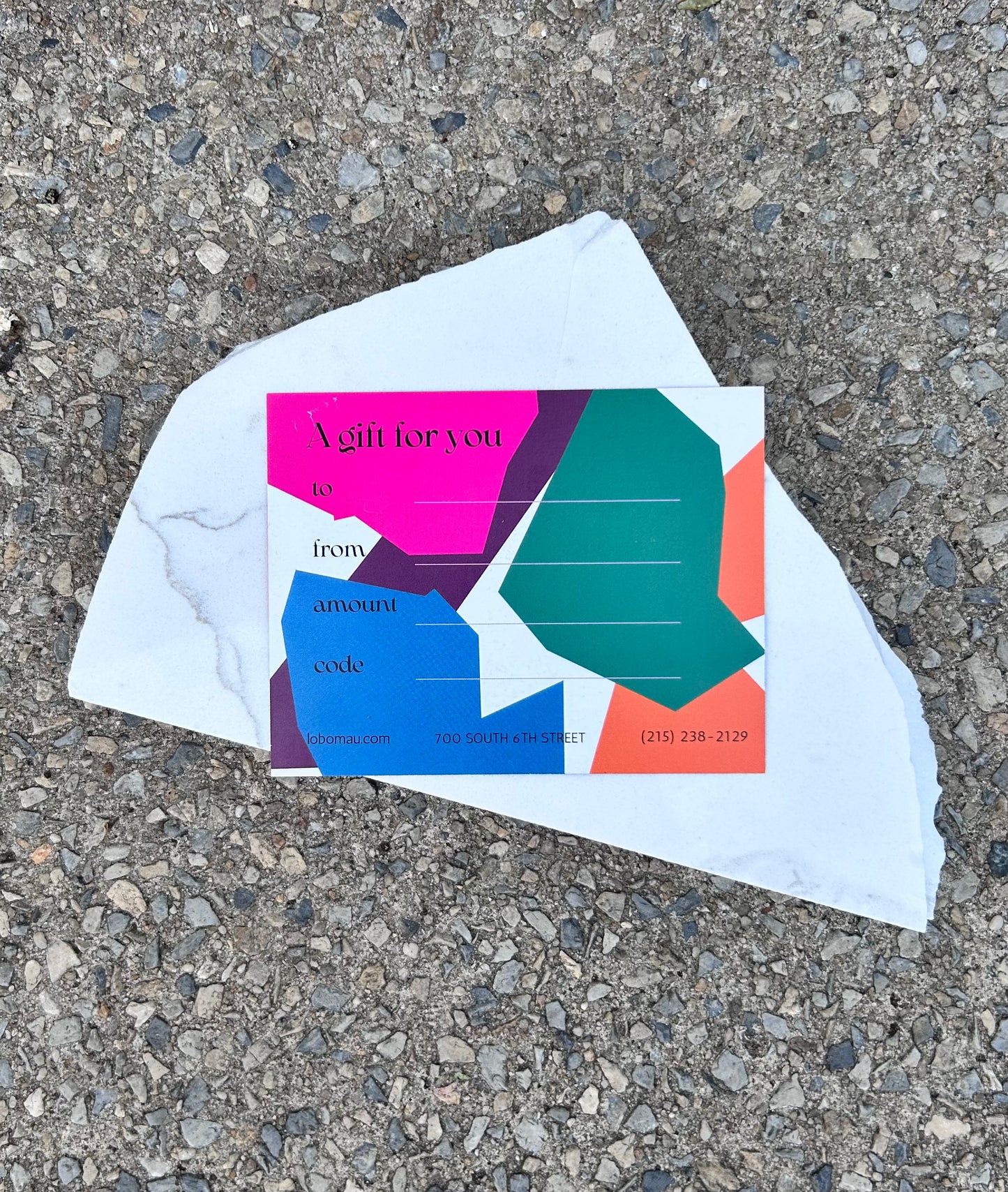Physical Gift Card