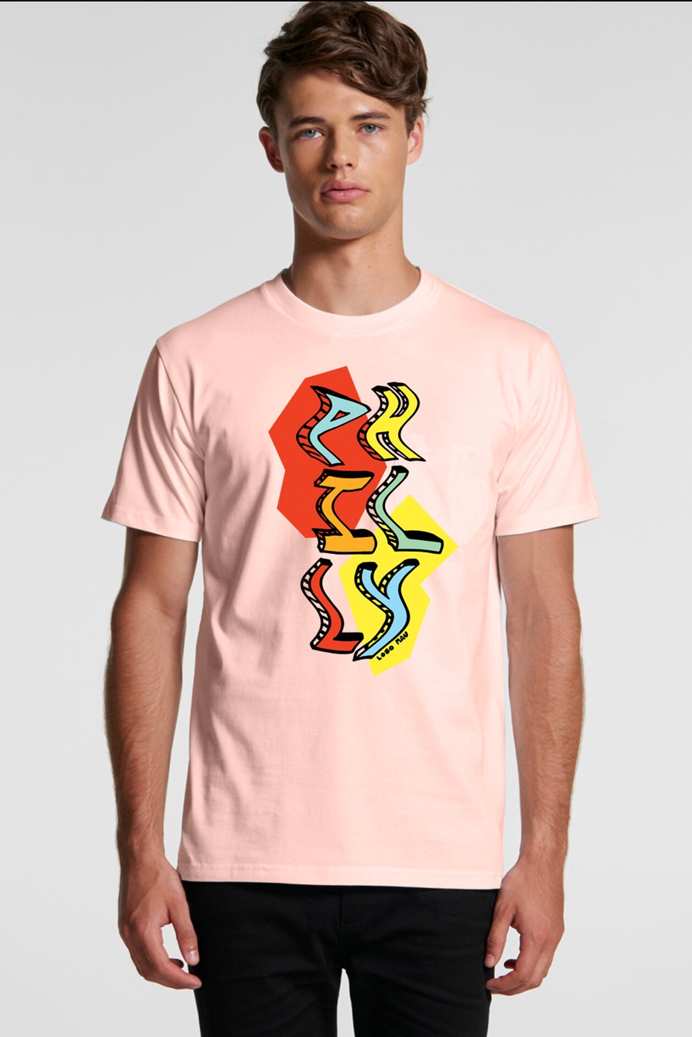 Unisex Philly Tee - Peach