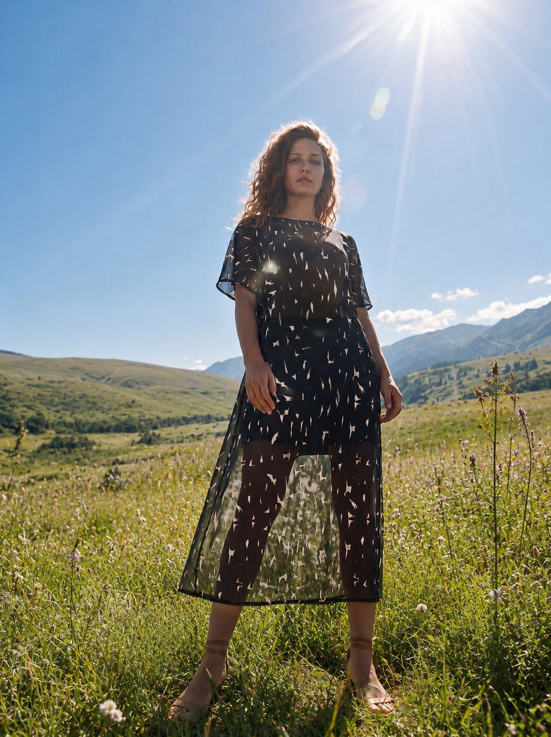 Boatneck Midi Dress