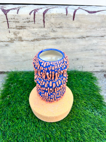 Better Lovers Blue and Orange Vase