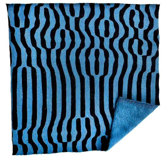 Organic Cotton Sweatshirt  - Deep Sea Moire