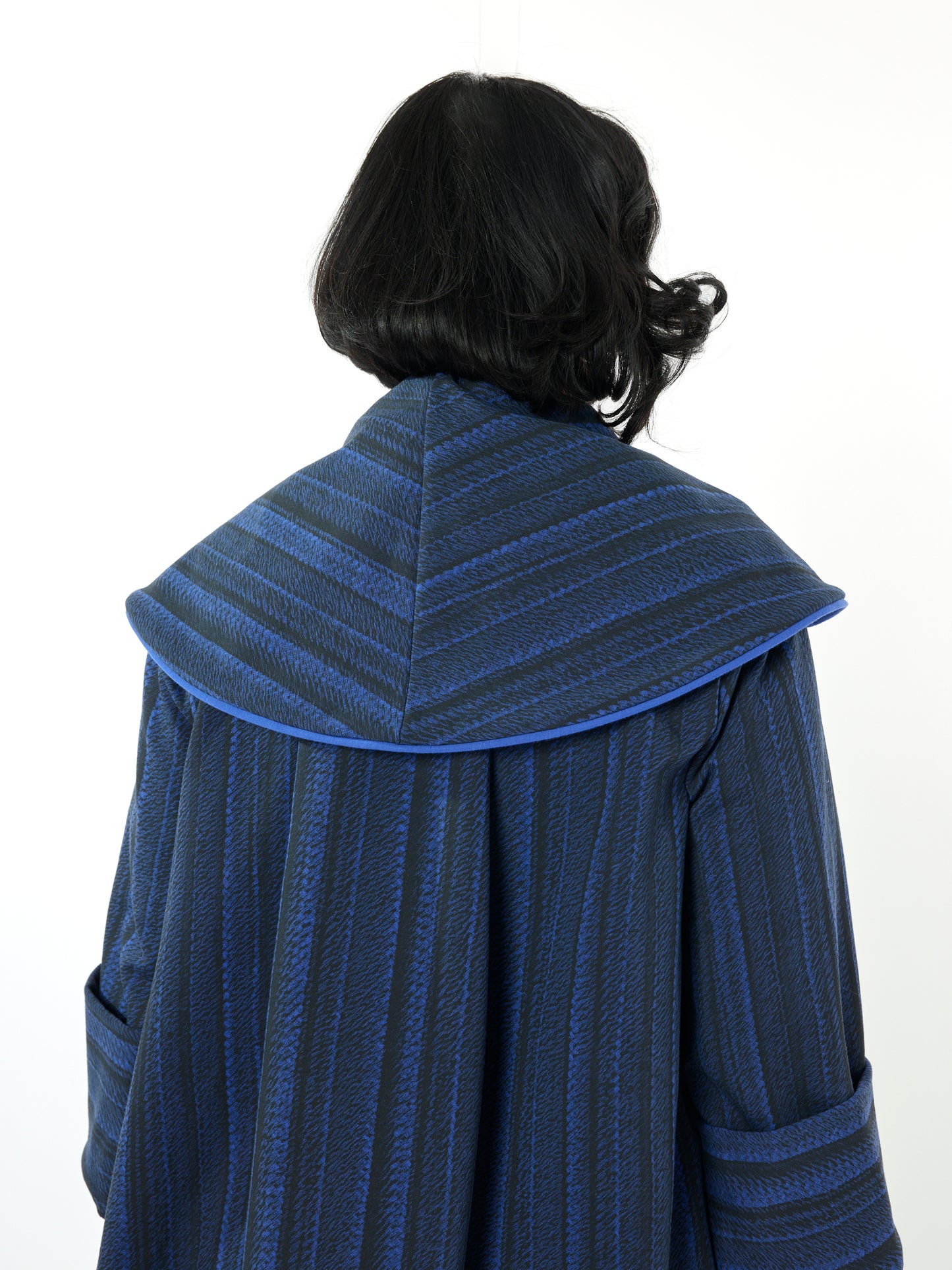 Nok Pom Jacket - Pleated Print