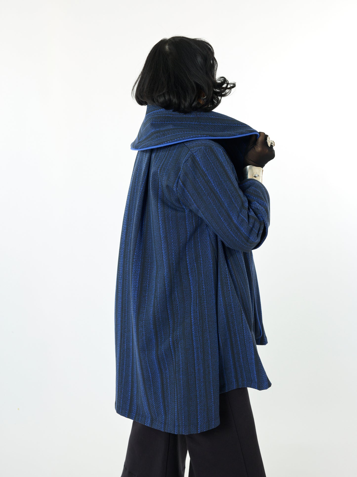 Nok Pom Jacket - Pleated Print