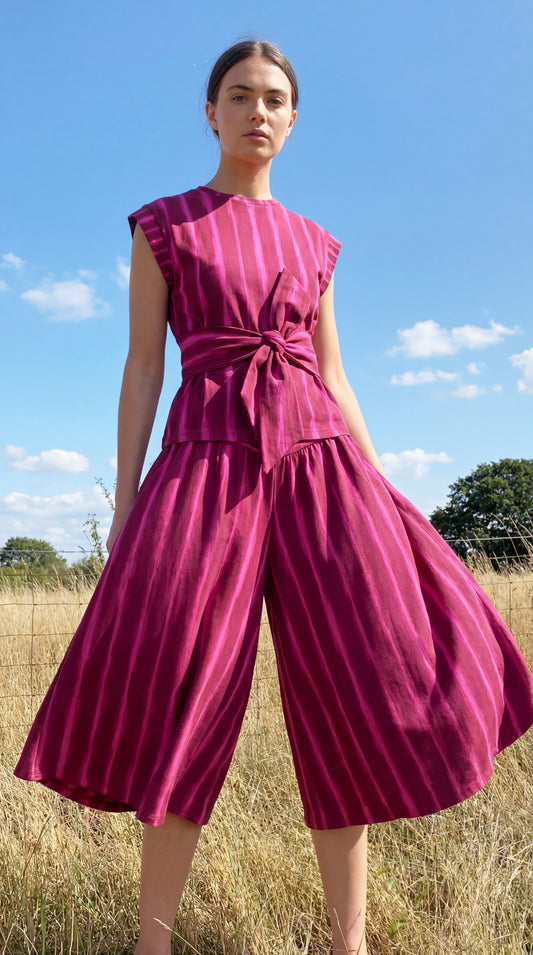 Culottes - Hot Pink + Crimson