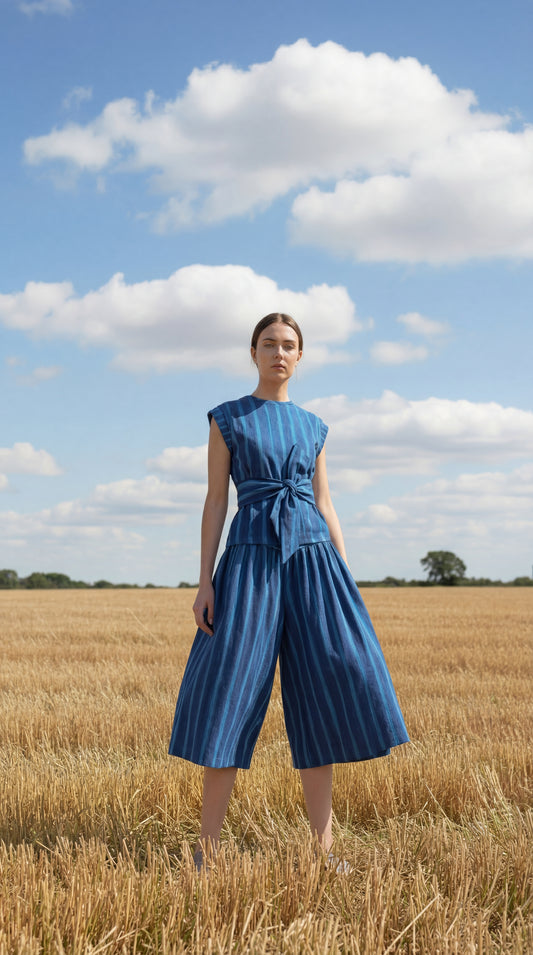 Culottes - Marine Blue + Indigo