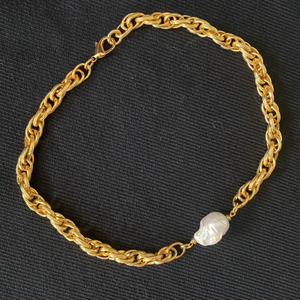 Jaipur Pearl Chain Collar