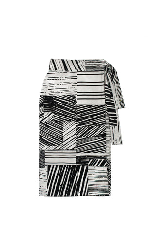 TIGRE - Sweatshirt Wrap Midi Skirt